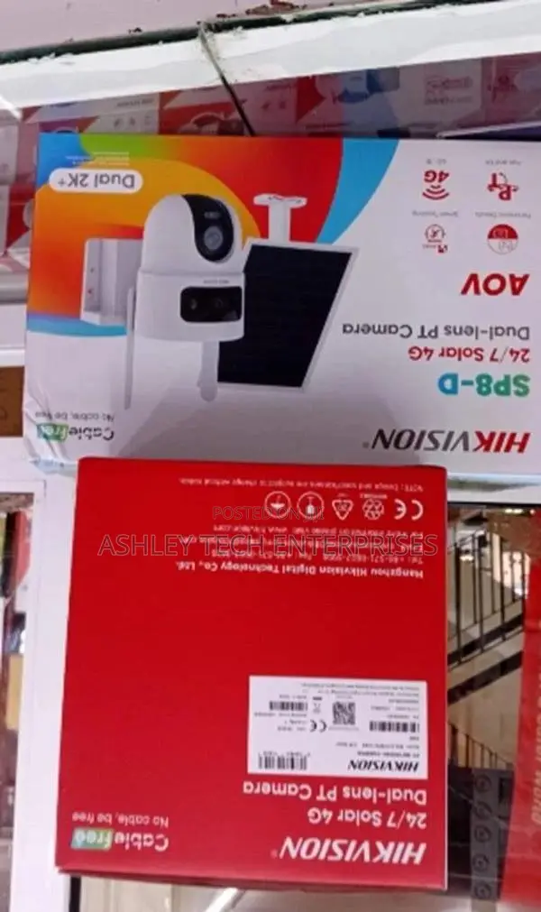 Hikvision PowerMax 8MP Dual Lens 4G Solar Camera - 1