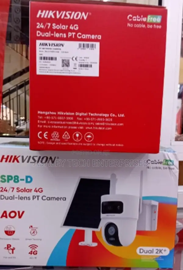 Hikvision 8MP Solar 4G Camera ya Usalama - 1