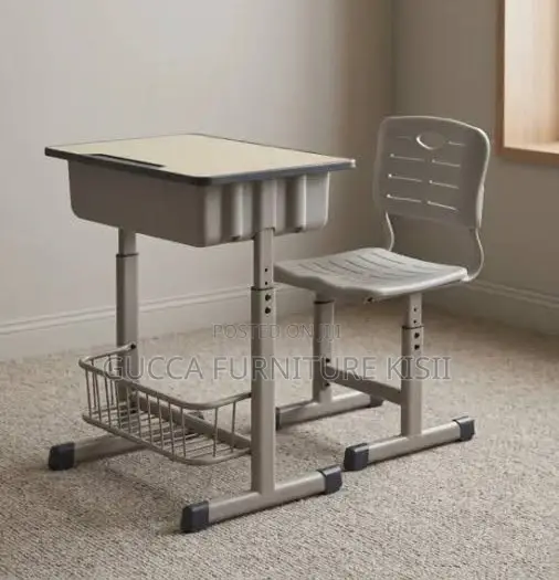 Kiti na Meza ya Mtoto Inayoweza Kurekebishwa ya Ergonomic - 1