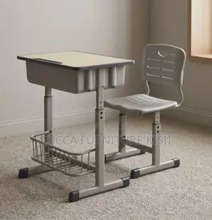 Kiti na Meza ya Mtoto Inayoweza Kurekebishwa ya Ergonomic