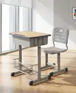 Kiti na Meza ya Mtoto Inayoweza Kurekebishwa ya Ergonomic - 3