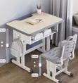 Kiti na Meza ya Mtoto Inayoweza Kurekebishwa ya Ergonomic - 5