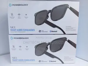 Powerology Smart Audio Sunglasses - Kinga ya UV, Saa 6 za Kuzungumza
