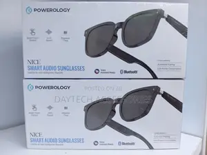 Powerology Smart Audio Sunglasses - Kinga ya UV, Saa 6 za Kuzungumza