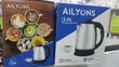Ailyons Kettle ya Stainless Steel 2L - 2