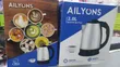 Ailyons Kettle ya Stainless Steel 2L - 3