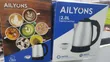 Ailyons Kettle ya Stainless Steel 2L - 4