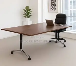 240cm Modern Foldable Wooden Conference Table