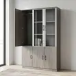 3-Door Wooden Office Cabinet - 2