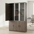 3-Door Wooden Office Cabinet - 4