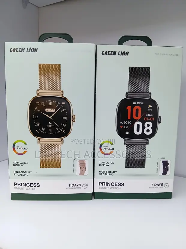 Green Lion Princess Smartwatch - Elegant Women's - 1
