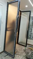 Mlango wa Aluminium wa Kioo Usioonekana wa Double - 5