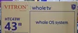 Vitron 43" Whale OS TV - 2