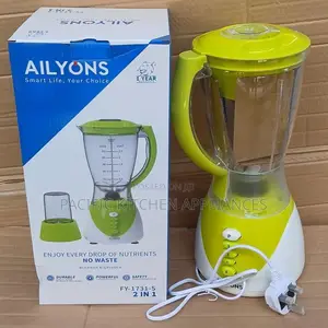 Ailyons 2-in-1 Blender Yenye Nguvu na Grinder