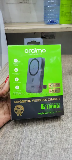 Oraimo Magnetic Wireless Power Bank 10000mAh