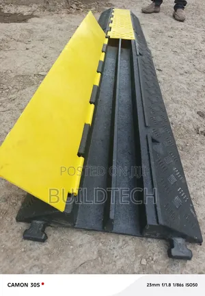 2 Channel Heavy Duty Cable Cover Ramp