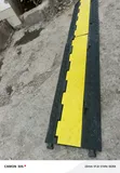2 Channel Heavy Duty Cable Cover Ramp - 2