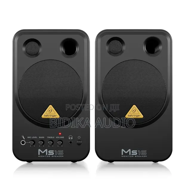 Behringer MS16 Compact Studio Monitors - 1