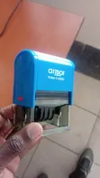 Self-Inking Rotating Date Stamp - 1