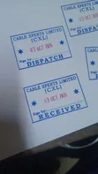 Self-Inking Rotating Date Stamp - 2
