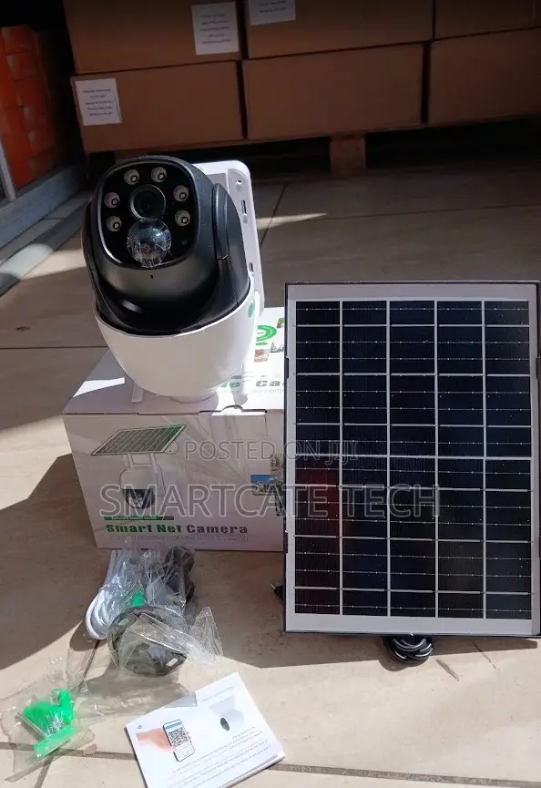 V380 Solar 4G Outdoor Camera with SIM Card - 1