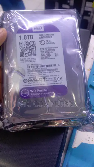 WD 1TB Purple Surveillance Hard Drive