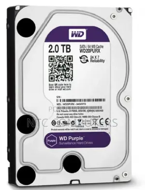 2TB WD Purple Surveillance HDD