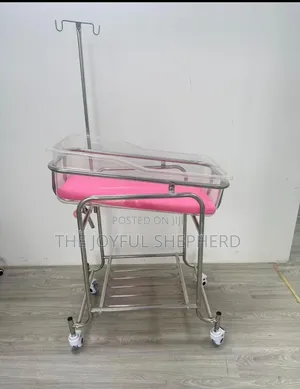 Hospital Baby Bassinet - Stainless Steel