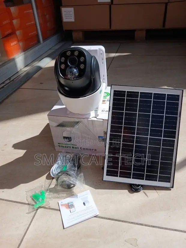 V380 4G Wireless Solar Security Camera - 1