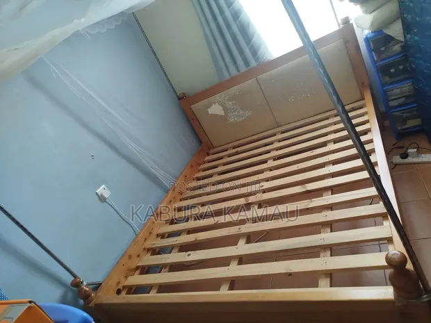Queen Size Timber Bed Frame (5x6) - 1
