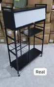 5-Layer Movable Kitchen Rack Trolley - 1
