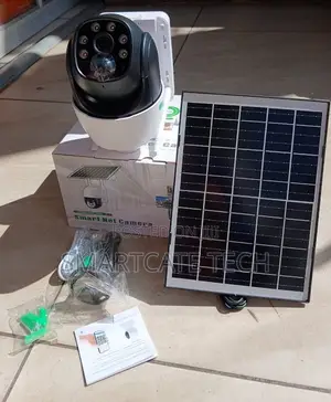 V380 4G Solar CCTV Camera - SIM Card Supported