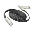 Oraimo SpeedLine 60W 2-in-1 Magnetic USB-C Cable 1M - 2