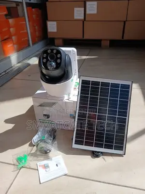 V380 Single Lens 4G Solar Camera with Night Vision