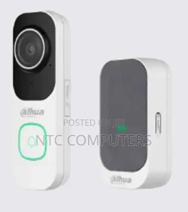 Dahua 2K Wired Video Doorbell with Wi-Fi Chime - 1