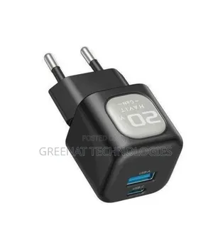 Havit UC220 20W GaN Travel Fast Charger (USB-A + Type-C)