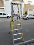 Titan 6-Step Fiberglass Podium Ladder - Brand New - 1