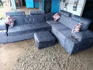 Kochi ya L-Shape na Footrest