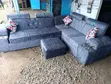 Kochi ya L-Shape na Footrest - 1