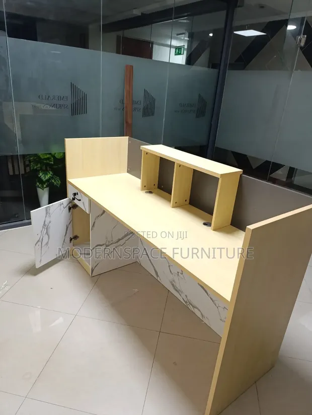 Boss Office Products Front Office Desk - 1
