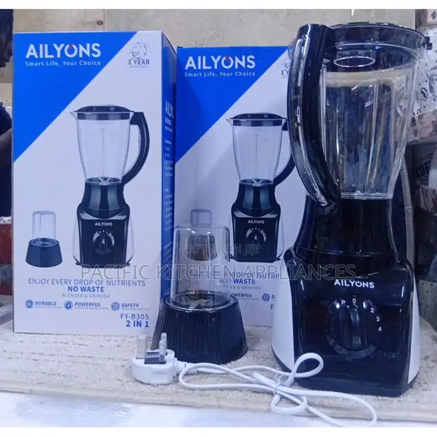 Ailyons Blender ya Umeme 2-in-1 - 1
