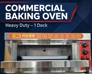 Commercial Single Deck Baking Oven - Brand New