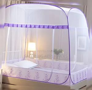 Zipper Mosquito Net - Net ya Kitanda Inayoweza Kukunjwa