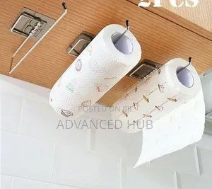 Drawer Mounted Stainless Steel Paper Towel Holder