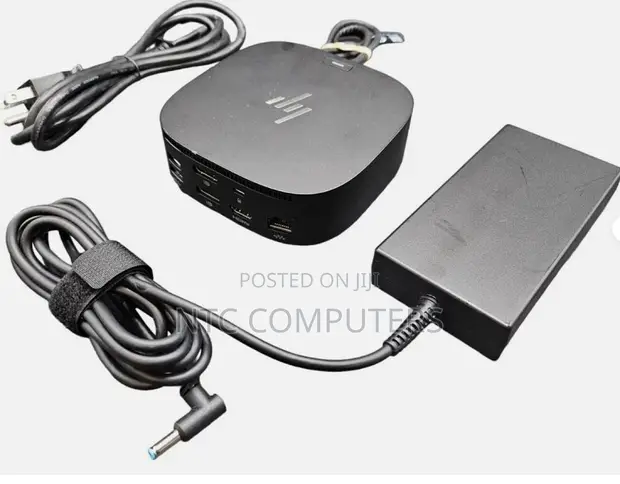 HP USB-C G5 Docking Station - 4x USB 3.0, HDMI, RJ45, 2x DP - 1