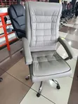 Kiti cha Ofisi cha Kijivu cha Mtendaji cha Boss Office Products - 1