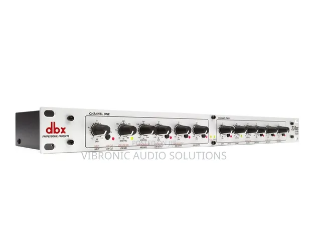 DBX 234xs Crossover ya Channel Mbili - 1