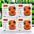 N7 Pro AI Wireless Lavalier Microphones - 2