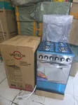Unitech 50x55cm Jiko la Gesi Kamili la Fedha na Autoignition - 1
