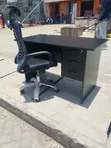 Kiti cha Ofisi cha SK chenye Headrest - Kijivu - 1